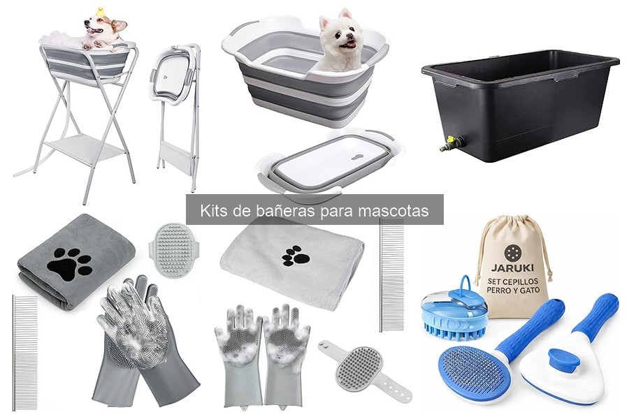 Comparativa de los Mejores Kits de Bañera para Mascotas