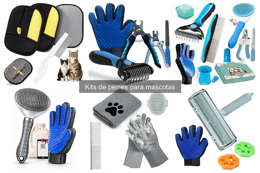 Comparativa de los Mejores Kits de Peines para Mascotas