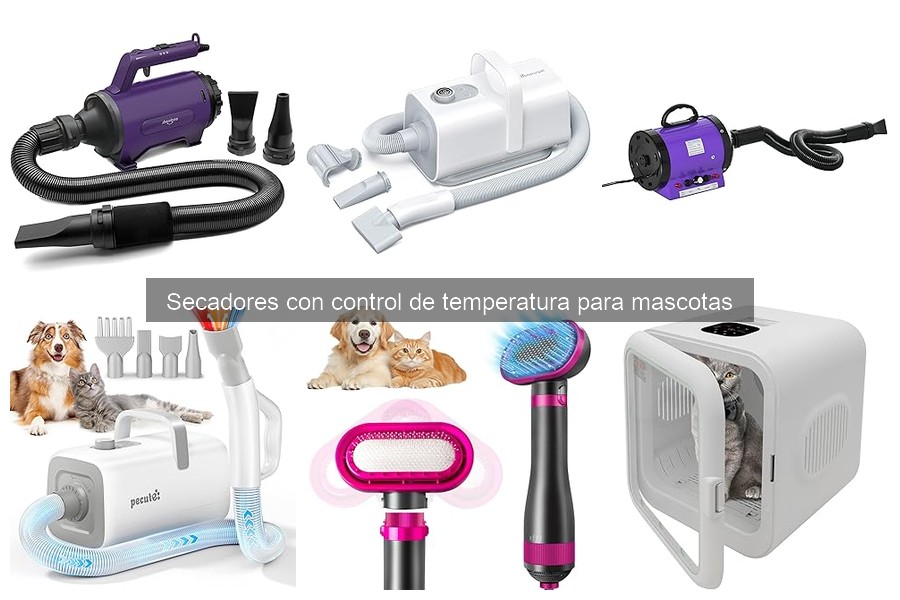 Comparativa de los Mejores Secadores con Control de Temperatura para Mascotas