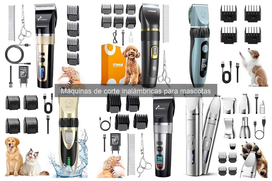 Comparativa de Máquinas de Corte Inalámbricas para Mascotas