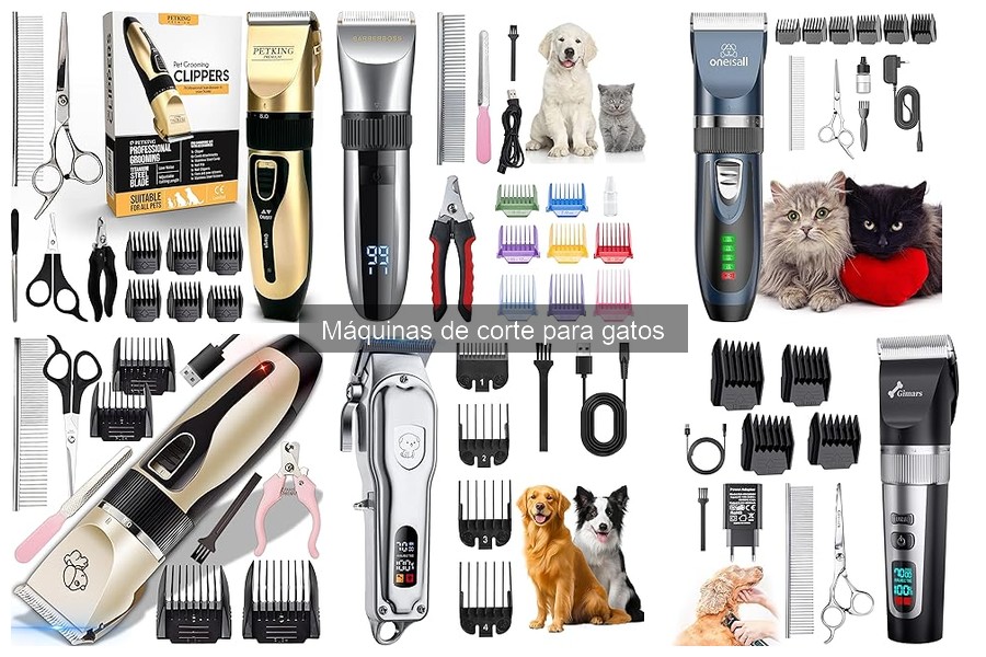 Comparativa de máquinas de corte para gatos y perros