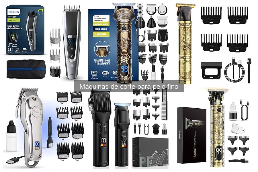 Comparativa de máquinas de corte para pelo fino: mejores marcas
