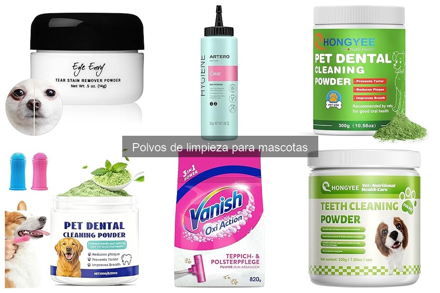 Comparativa de Polvos de Limpieza para Mascotas: Mejores Marcas