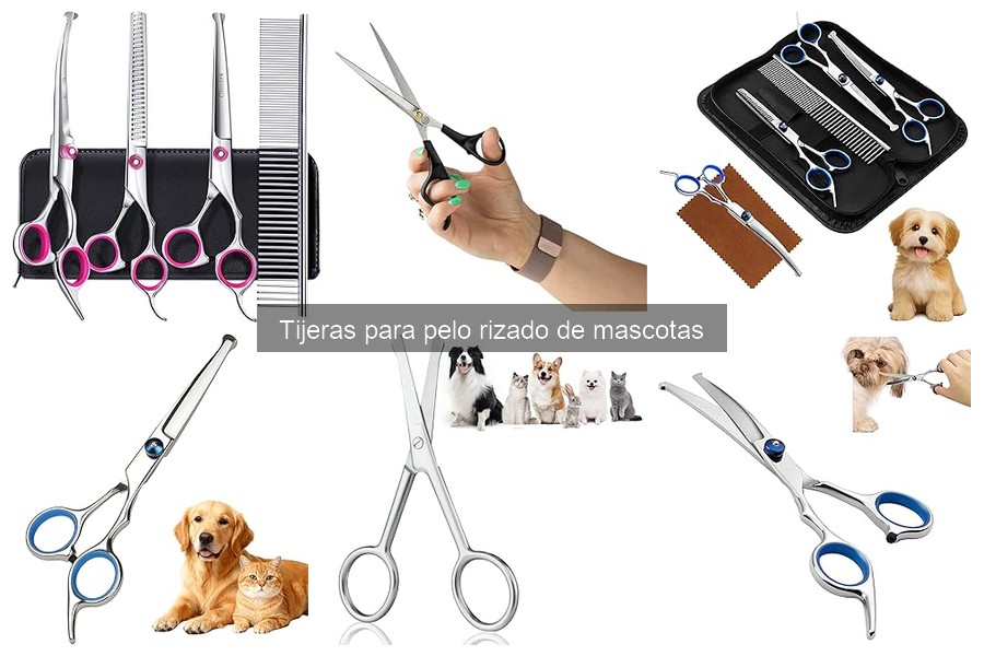 Comparativa de tijeras para pelo rizado y otros tipos