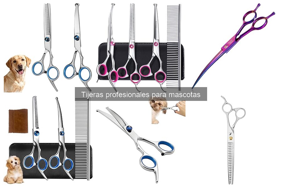 Comparativa de tijeras profesionales para mascotas