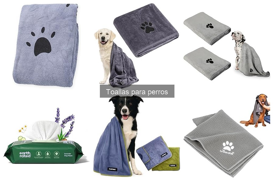Comparativa de toallas para perros: Mejores marcas y precios