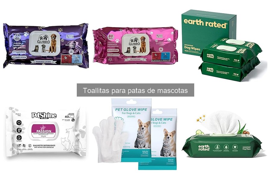 Comparativa de Toallitas para Patas de Mascotas: Mejores Marcas
