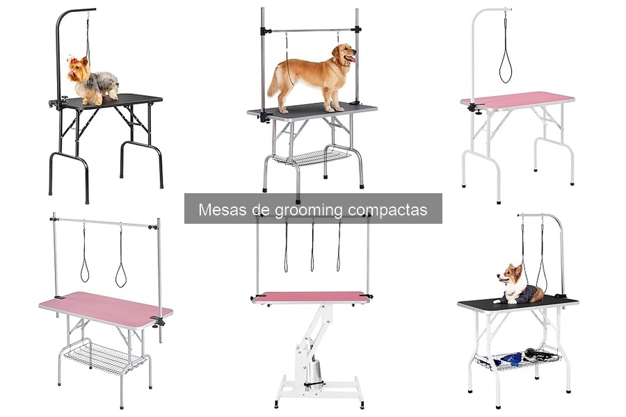 Comparativa entre Mesas de Grooming Compactas y Profesionales
