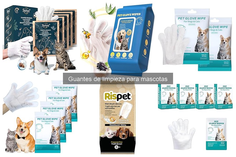 Comparativa: Guantes de limpieza vs. métodos de aseo de mascotas