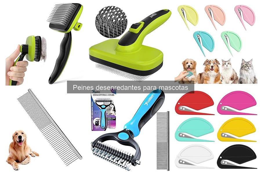 Comparativa: Peines Desenredantes vs. Otros Métodos para Mascotas