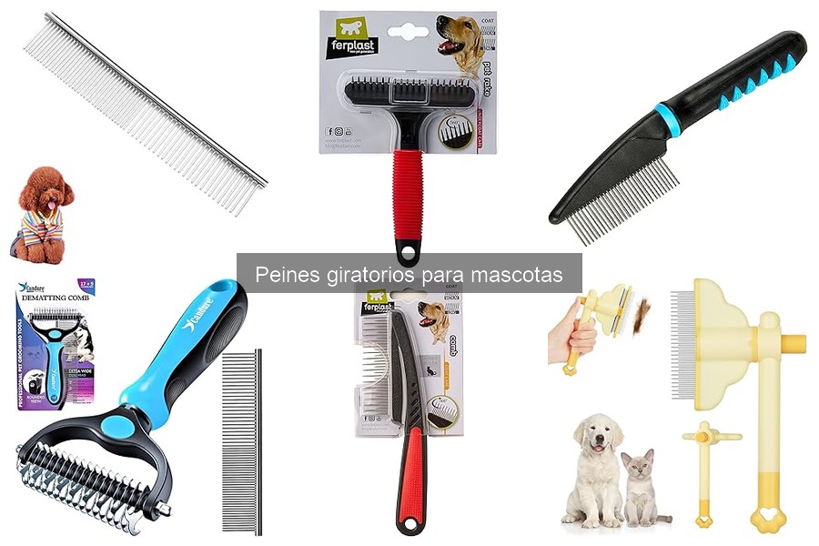 Comparativa: Peines giratorios vs tradicionales para mascotas
