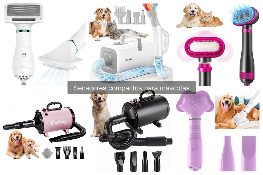 Comparativa: Secadores Compactos vs. Tradicionales para Mascotas
