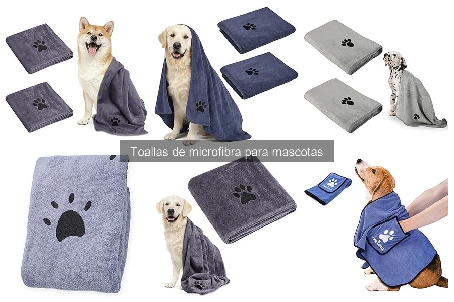 Comparativa: Toallas de Microfibra vs. Toallas de Algodón para Mascotas