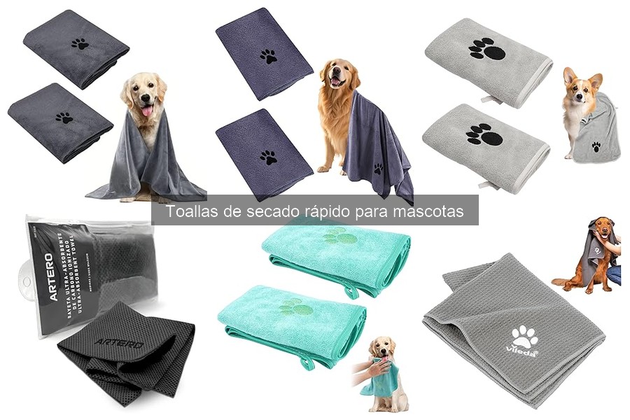Comparativa: Toallas de Secado Rápido vs Secadores para Mascotas