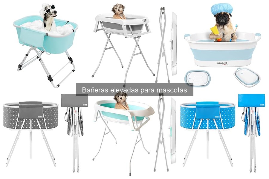 ** Consejos para mantener bañeras elevadas para mascotas