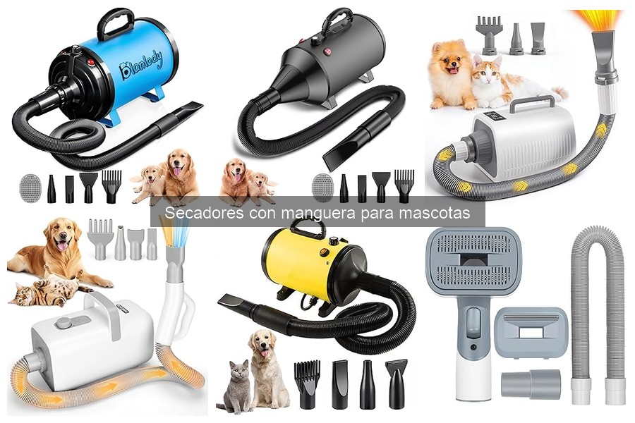 Consejos para Usar Secadores con Manguera para Mascotas