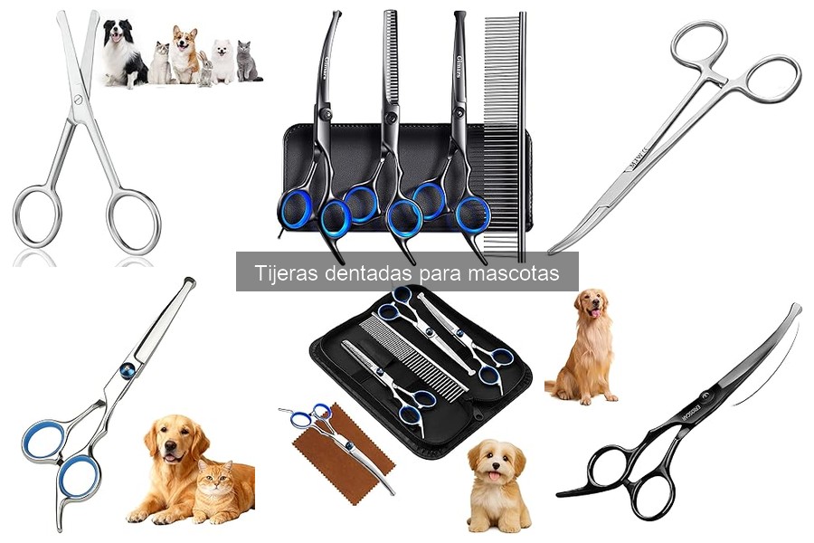 ¿Cuándo usar tijeras dentadas para el pelaje de mi mascota?