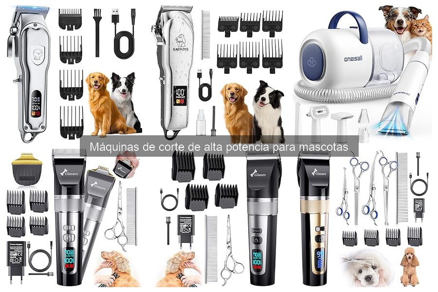 ¿Cuánto cuesta una máquina de corte de alta potencia para mascotas?