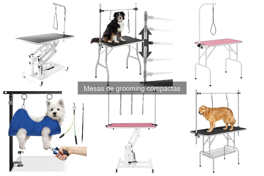 ¿Cuánto cuesta una mesa de grooming compacta?