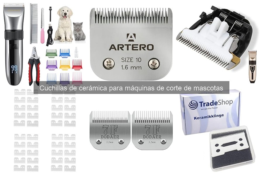 Cuchillas de cerámica para perros: rizado vs liso