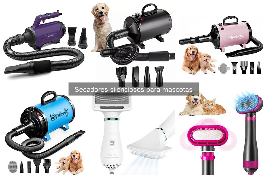 Descubre qué es un secador silencioso para mascotas