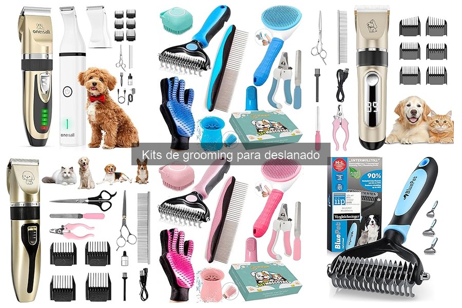 Descubre qué incluye un kit de grooming para deslanado