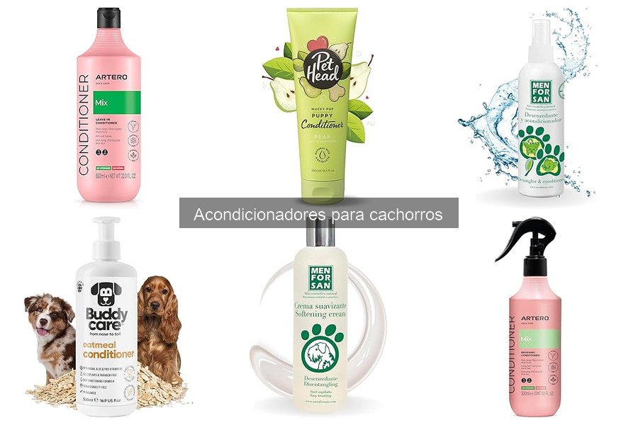 Dónde comprar acondicionadores para cachorros: mejores tiendas