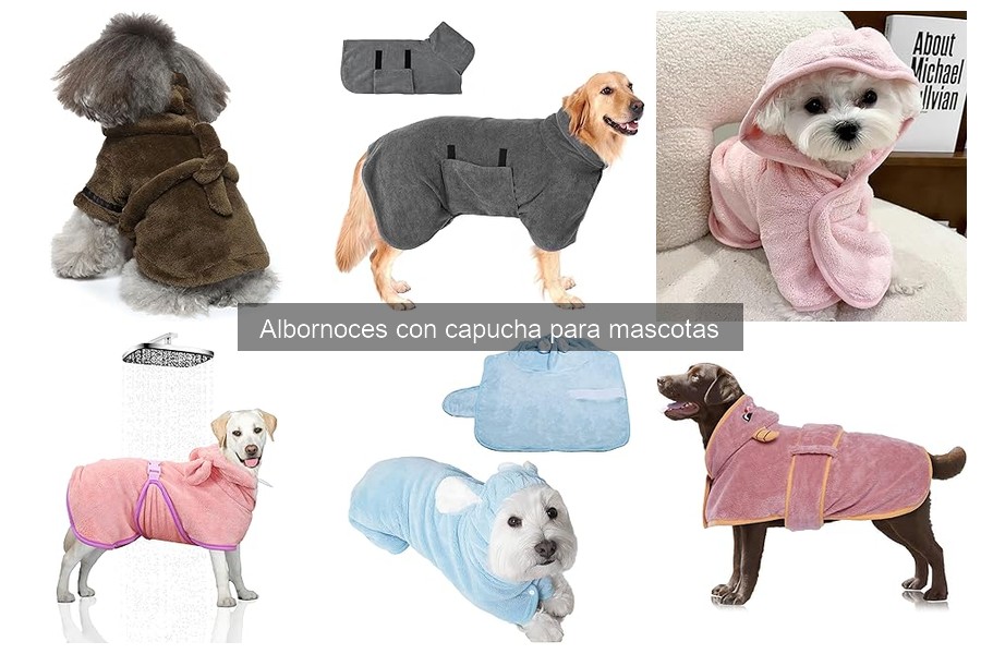 Dónde comprar albornoces con capucha para mascotas en línea