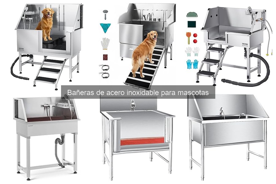 Dónde comprar bañeras de acero inoxidable para mascotas