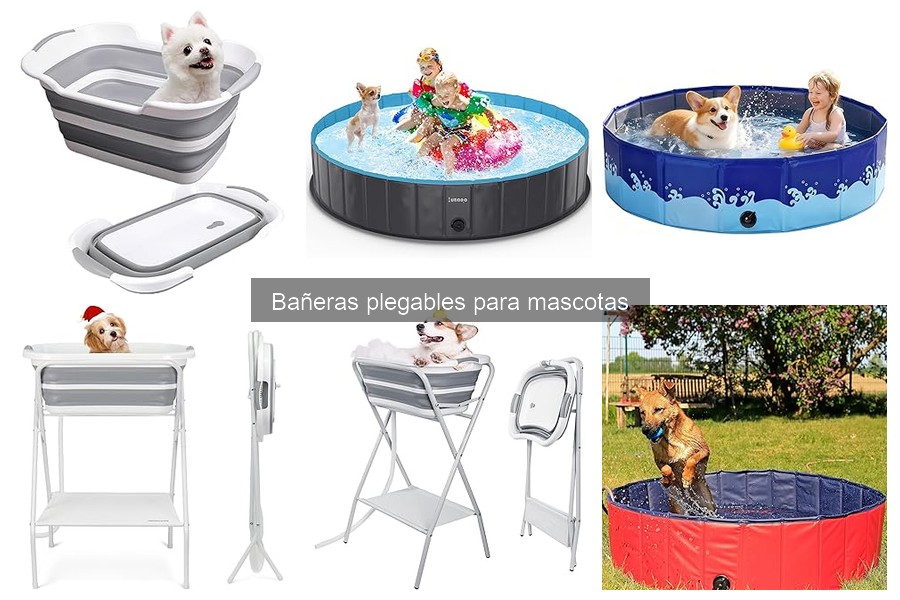 Dónde comprar bañeras plegables para mascotas fácilmente