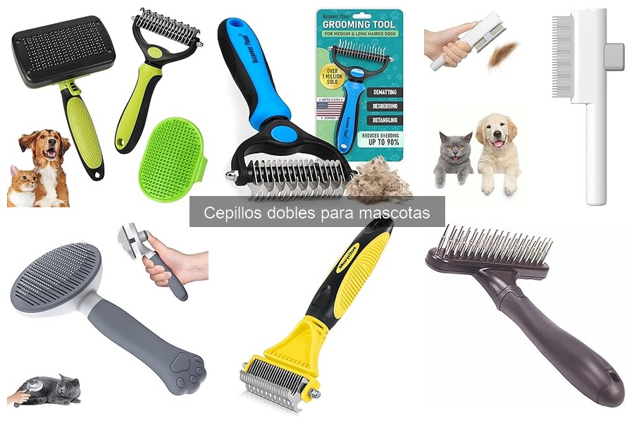 Dónde comprar cepillos dobles para mascotas a buen precio