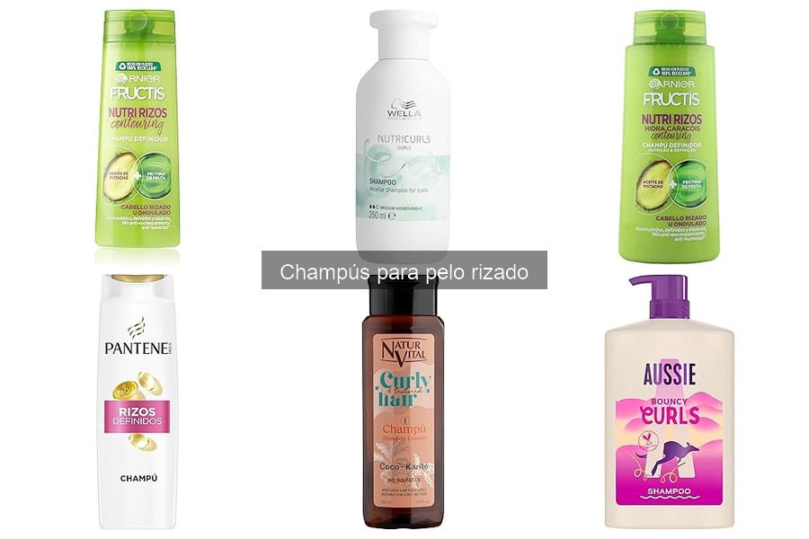 Dónde comprar champús para pelo rizado a buen precio
