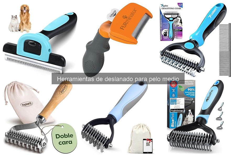 Dónde comprar herramientas de deslanado para pelo medio