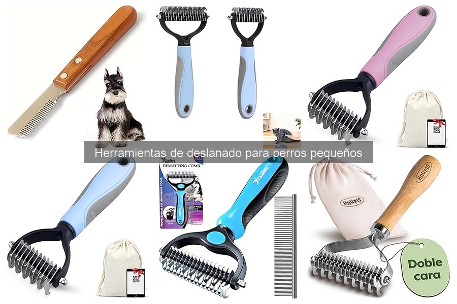 Dónde comprar herramientas de deslanado para perros pequeños