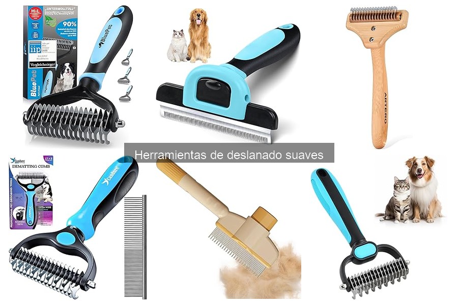Dónde comprar herramientas de deslanado suaves para mascotas