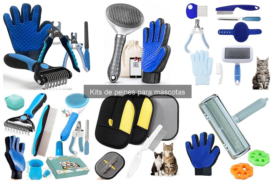 Dónde comprar kits de peines para mascotas en oferta