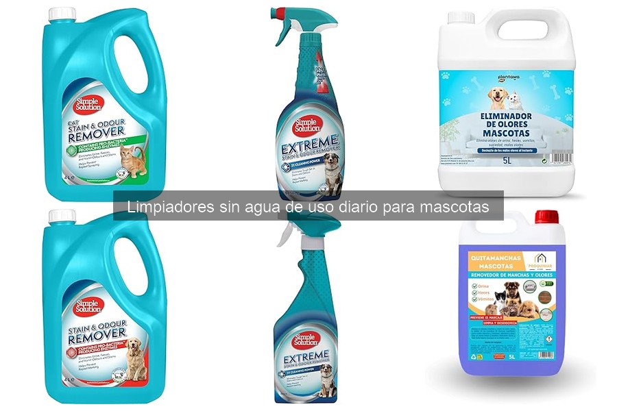 ¿Dónde comprar limpiadores sin agua para mascotas al mejor precio?