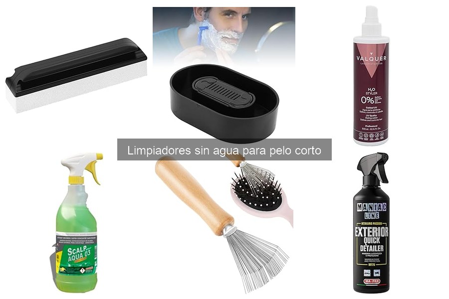 ** Dónde comprar limpiadores sin agua para pelo corto: tienda y online