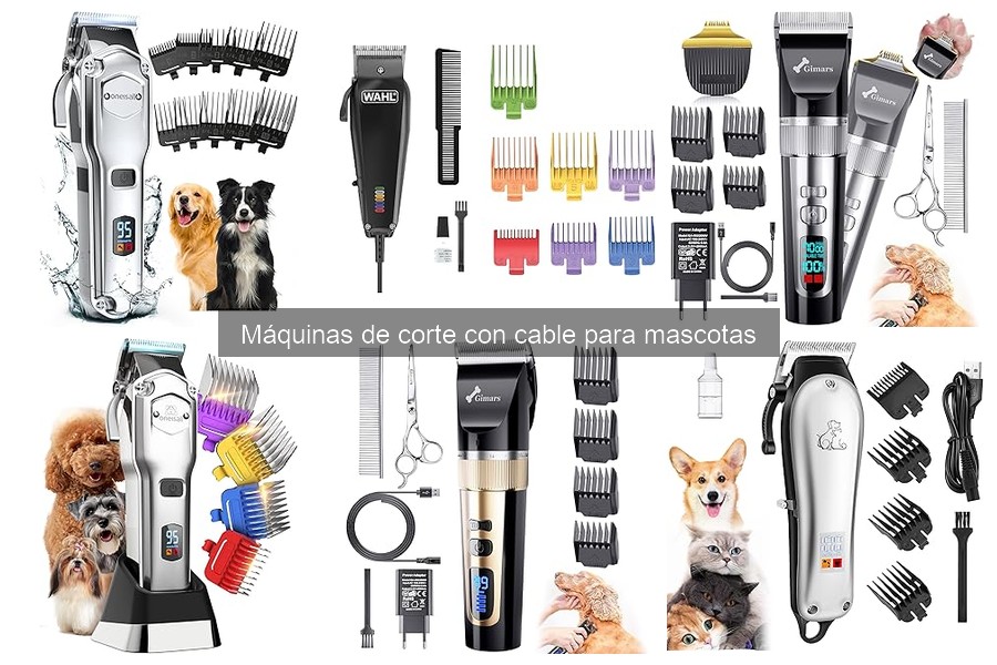 Dónde comprar máquinas de corte con cable para mascotas