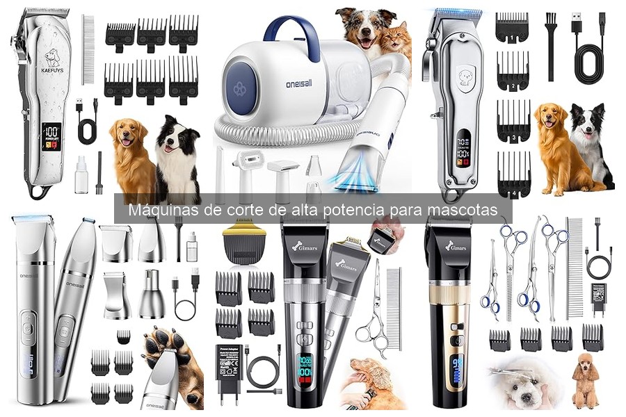 Dónde comprar máquinas de corte de alta potencia para mascotas