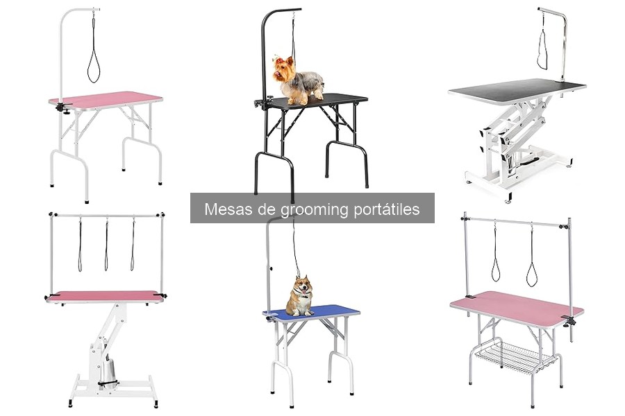 Dónde comprar mesas de grooming portátiles al mejor precio