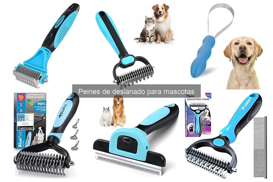 Dónde comprar peines de deslanado para mascotas eficazmente