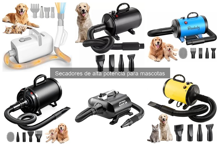 Dónde comprar secadores de alta potencia para mascotas