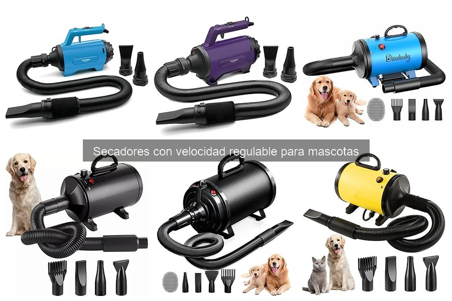 Dónde comprar secadores de pelo regulables para mascotas