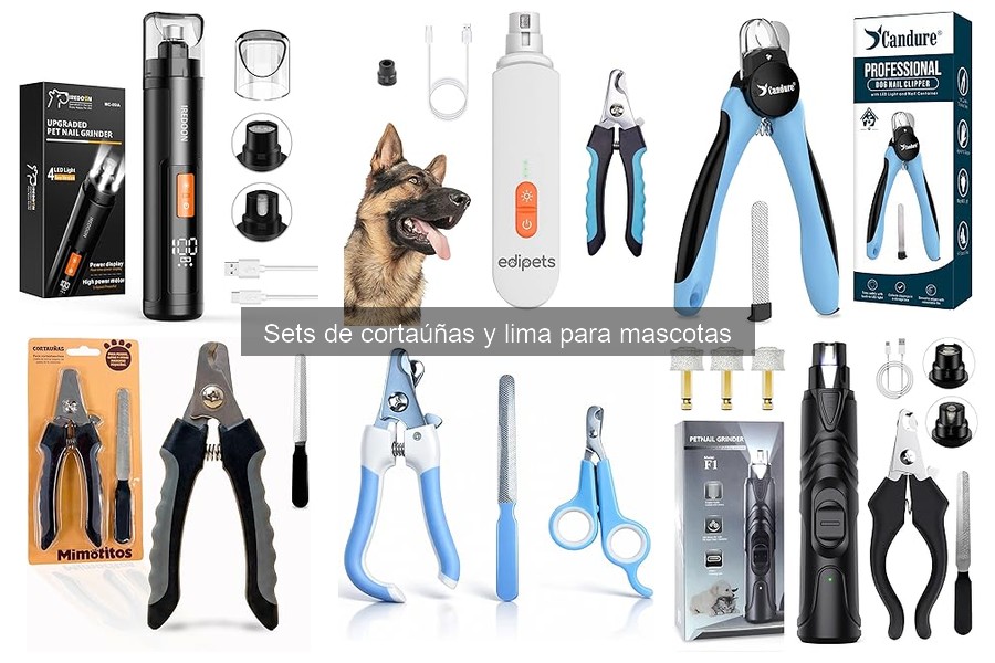 Dónde comprar sets de cortaúñas y lima para mascotas