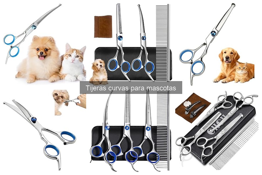 Dónde comprar tijeras curvas para mascotas fácilmente