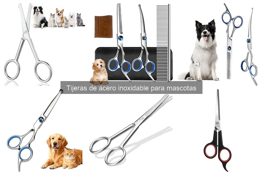Dónde comprar tijeras de acero inoxidable para mascotas