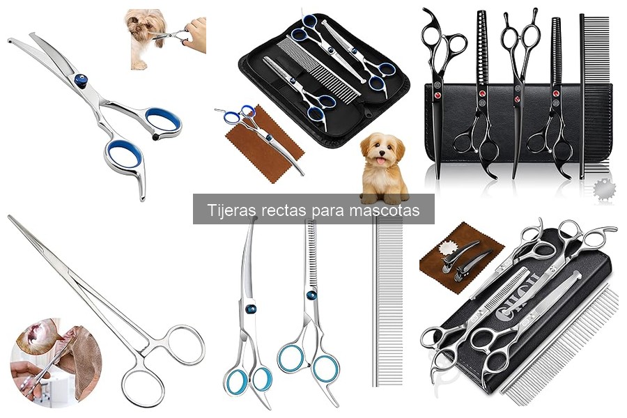 ¿Dónde comprar tijeras rectas para mascotas al mejor precio?