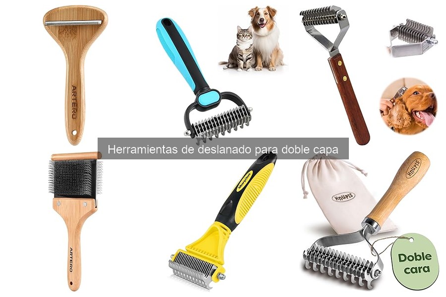 Eficacia de herramientas de deslanado eléctrico para perros