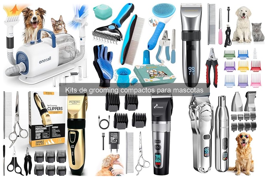 Eficacia de los Kits de Grooming Compactos para Pelaje Largo